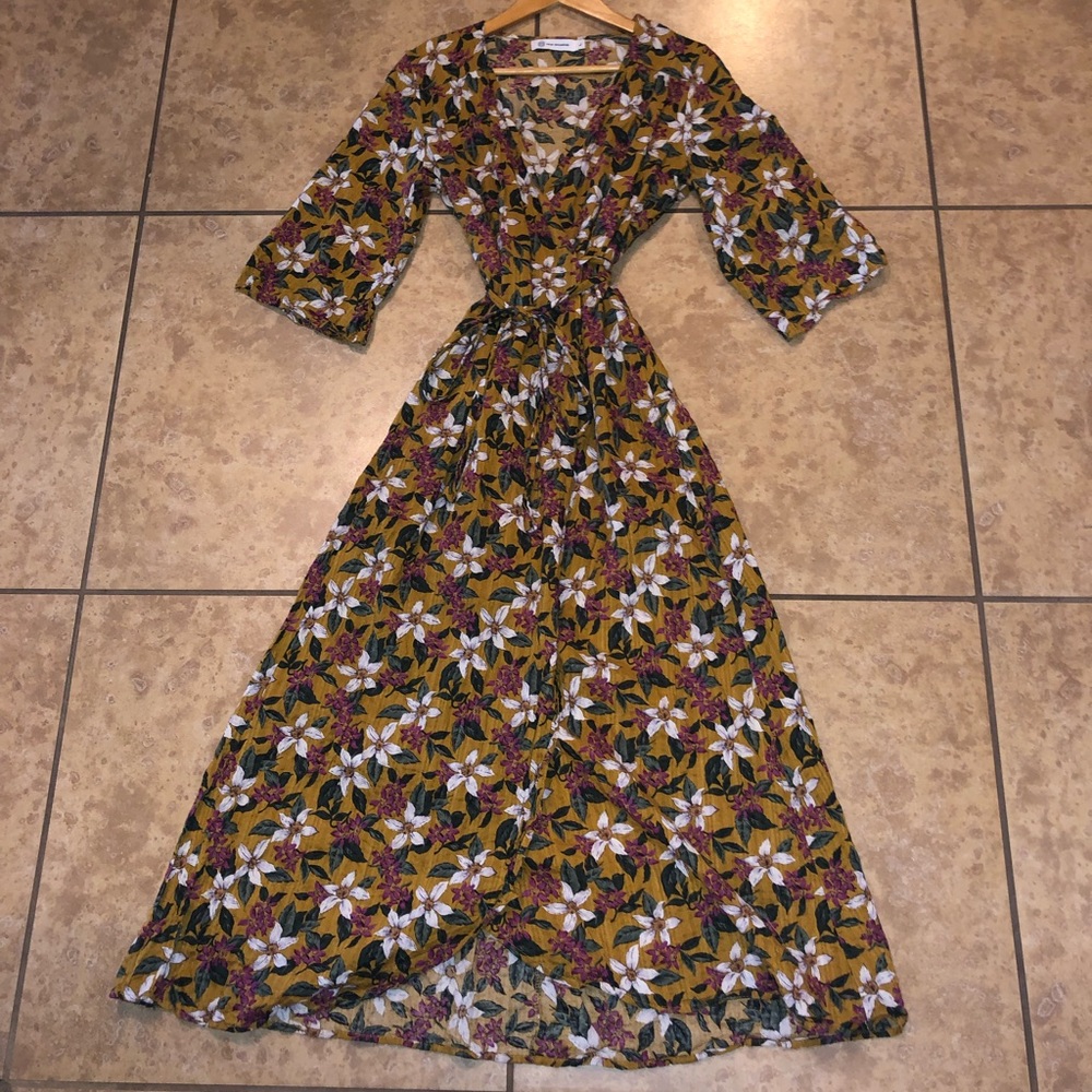 Sold on Mercari! Anthropologie Wrap Dress - Picture 2 of 11